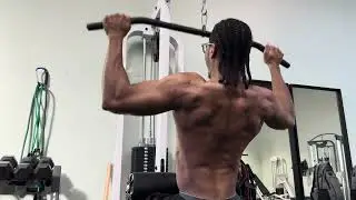 (13 weeks out check in)/Short back workout with the coach - 253