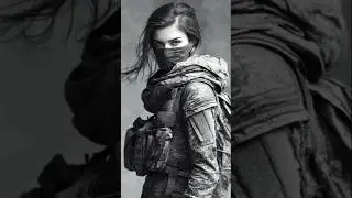 🔥 Warrior Spirit | Fearless Female Soldiers 💪🪖 #Shorts #warzone #military