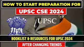 UPSC CSE 2024 I PRE CUM MAINS Integrated Approach I Booklist & Resources I By Adnan Sir I UPSC