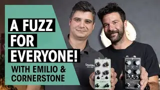 Линейка педалей Cornerstone 2024 года с основателем Эмилио Томанн