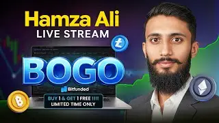 BUY 1 GET 1 FREE | BitFunded Crypto Propfirm Special Weekend Session with @Hamzatheinsider