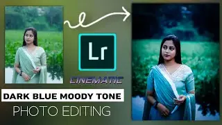 2026 Lightroom dark blue and sion mix tone `| Lightroom photo editing Atheistic photography 