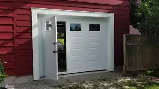 WalkThru Garage Door in Vancouver, BC.