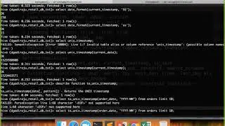 Hive Functions - Unix Timestamp Functions