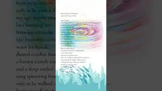 Poem about the deep ocean and strangers singing in NYC | #poetry #poetrylovers