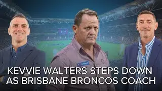 Kevvie Walters steps down as Broncos coach - SEN 1170 Sportsday
