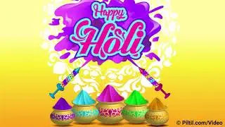 Holi Pichkari Funny Happy Holi Wishes Video | Greetings | Whatsapp Video