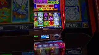 Jewel of the Dragon bonus. Down to my last dollar!! #slots #casino #gambling