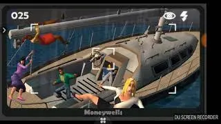 Jogando the sims castaway no celular