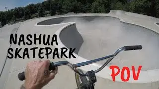 BMX - New Nashua skatepark POV