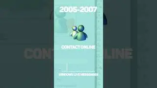 💬 WINDOWS LIVE MESSENGER SOUNDS (2005-2007) 💬  #SHORTS