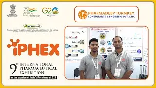 Pharmaceutical Plant Construction | Pharmadeep Turnkey Consultants & Engineers | IPHEX 2023