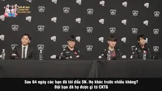 PHỎNG VẤN TEAM TOP ESPORTS SAU TRẬN THUA TRƯỚC SUNING TẠI B&Aacute;N KẾT CKTG 2020 VIETSUB
