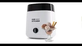 EurKitchen Premium Ice Cream Maker Machine For Home
