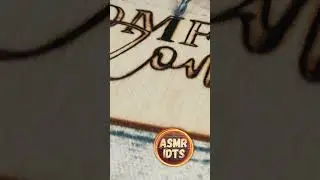 COMFORT ZONE ASMR WOODBURNING PAINTING #asmr #woodburning #pyrography #art