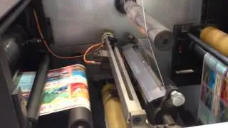 high speed automatic printed label rotary die cutting machine