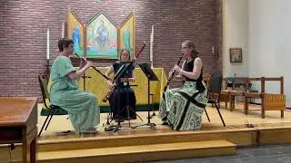 Bach Trio Sonata number four, first movement