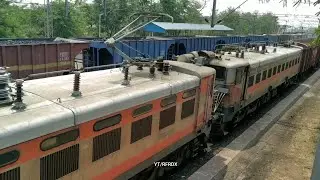 Indian Railways | Wag-5 Twins Powers BCNA Freight Train |
