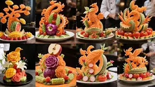 Turning Vegetables Into Exquisite Art, It's So Beautiful!