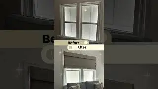 Elegant Natural Roman Shades Transform a Home | West Palm Beach 🐝