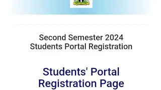 How To Register Your Portal As A Returning Student    #noun #nationalopenuniversityofnigeria