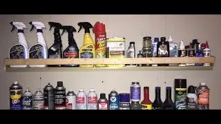 Shop Organizational Tip - Aerosol Can Storage Idea