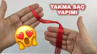 Takma Saç Yapımı,🧑💇💆 Saçlarına Renk Kat.