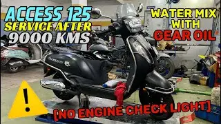 Suzuki Access 125 Service After 9000 Kms | Best Mileage Solution For Access 125 & Burgman 125 Owners