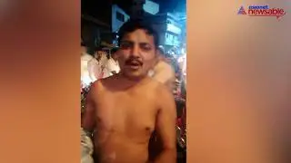 Goondagiri unleashed again, BJP leader beats up a worker in Belagavi
