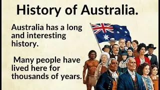 The History of Australia Explained in Easy English | Learn English Through Storytelling ✅