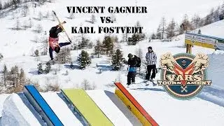 S.K.A.T.E on snow : Vincent Gagnier VS Karl Fostvedt / semi finals Vars Tournament