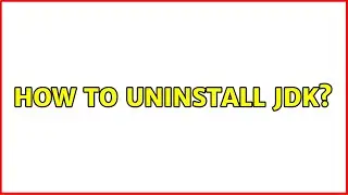 Ubuntu: How to uninstall JDK?