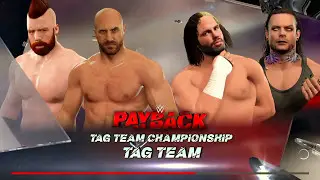 WWE2K17 WWE PAYBACK LIVE SIMULATION
