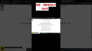 WEST BENGAL HIGHER SECONDARY 2022 RESULT OUT/ LINK IN DESCRIPTION/ HS RESULT 2022