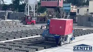 Zenith 913 Mobile Hollow Block Machine in Africa