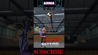 TRY THIS HEADSHOT SETTING 😱  #freefire #shorts #viral