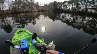 Last Cast for the Day! #fishing #pov #kayakfishing