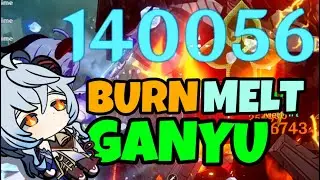 GANYU BURNS SOME GRASS | C0 GANYU BURN REVERSE MELT
