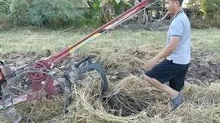 ไถกลบตอซัง