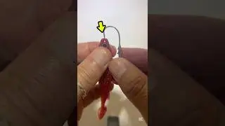 ワーム　刺し方　コツ【ジグヘッド】