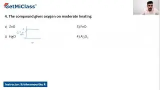 Chemistry of Oxides  Class 4 JEE 12th Chemistry Metallurgy