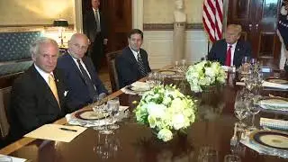 Remarks: Donald Trump Has Dinner With Governors to Discuss Border Security - May 22, 2018