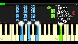 Snow Patrol - Run - Piano Tutorial