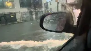 Toyota Tacoma Flooded Road Water Crossing