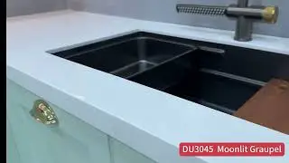 Kitchen countertop from Qzunda solid surface sheets
