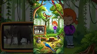 Learning animals for kids part 2 #animals #learnanimals  #englishforchildren #learnalanguage #kids