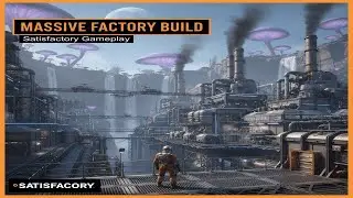 Satisfactory Gameplay Ep.51 | Building the Plastic & Rubber Production Hub 🏭 #trending #gaming