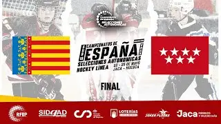 #HockeyLinea | C VALENCIANA vs. MADRID | CTO. SELECCIONES MASCULINO | FINAL