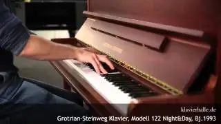Grotrian-Steinweg Klavier, Modell Classic 124 | Schubert Impromptu