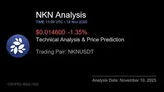 NKN (NKNUSDT) Technical Analysis - Price Prediction & Buy or Sell November 19, 2025